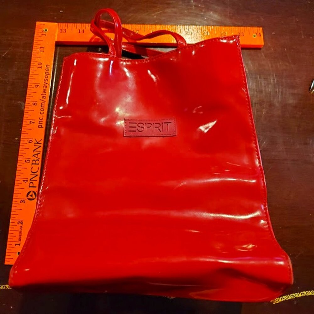 Esprit red tote
